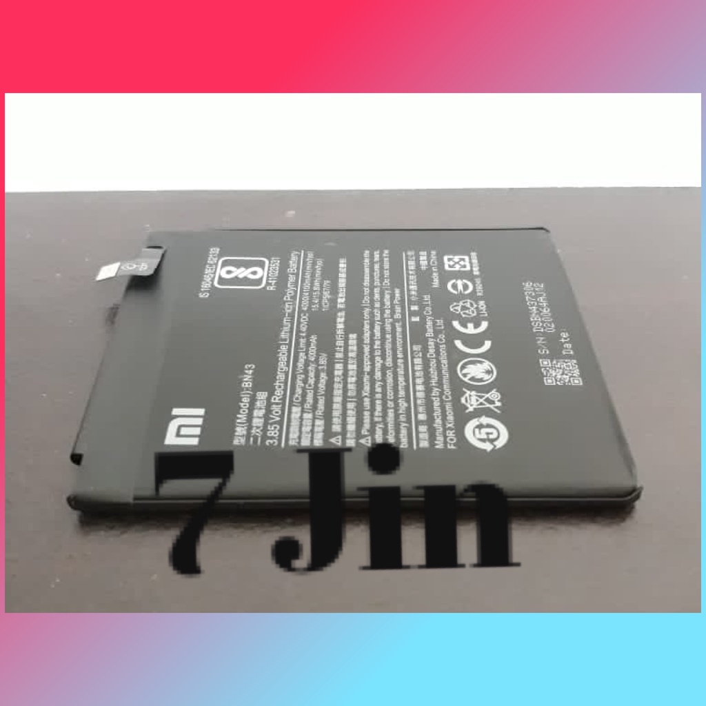 Baterai Batre Batere Battery Xiaomi Redmi Note 4 Xiaomi BN43 Xiaomi Redmi Note 4x Snapdragon