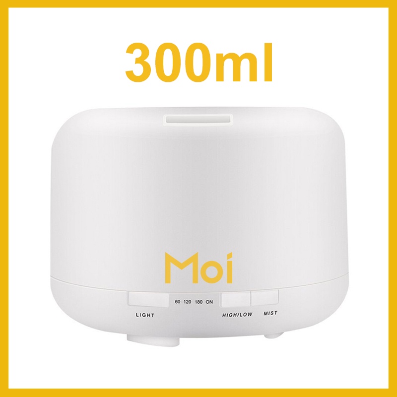 Moi Humidifier Diffuser Air Purifier Aromaterapy Essential oil Difuser 500ML+ Remote-300ml/No Remote