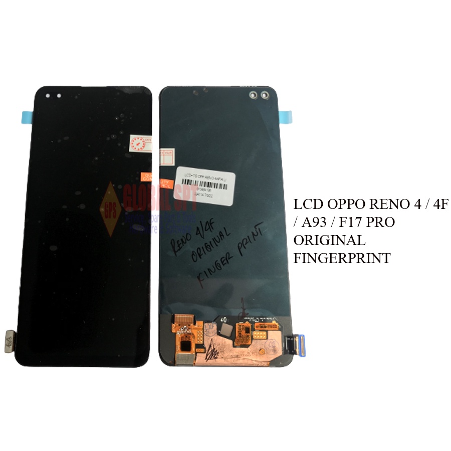 ORI INCLUDE FINGER PRINT / LCD TOUCHSCREEN OPPO RENO 4 FINGERPRINT / RENO 4F FINGER PRINT