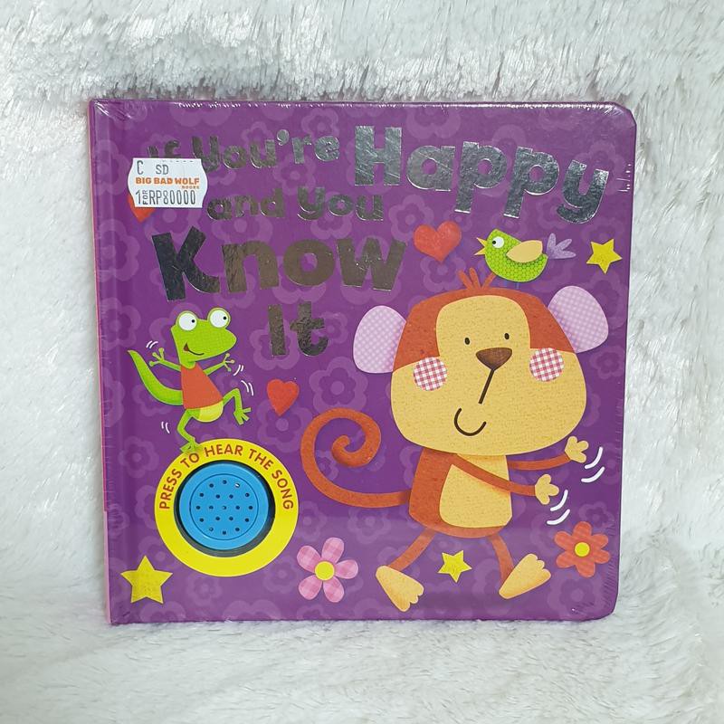 If your Happy and you Know It Soundbook SALE BUKU MAINAN ANAK IMPORT BBW 2020