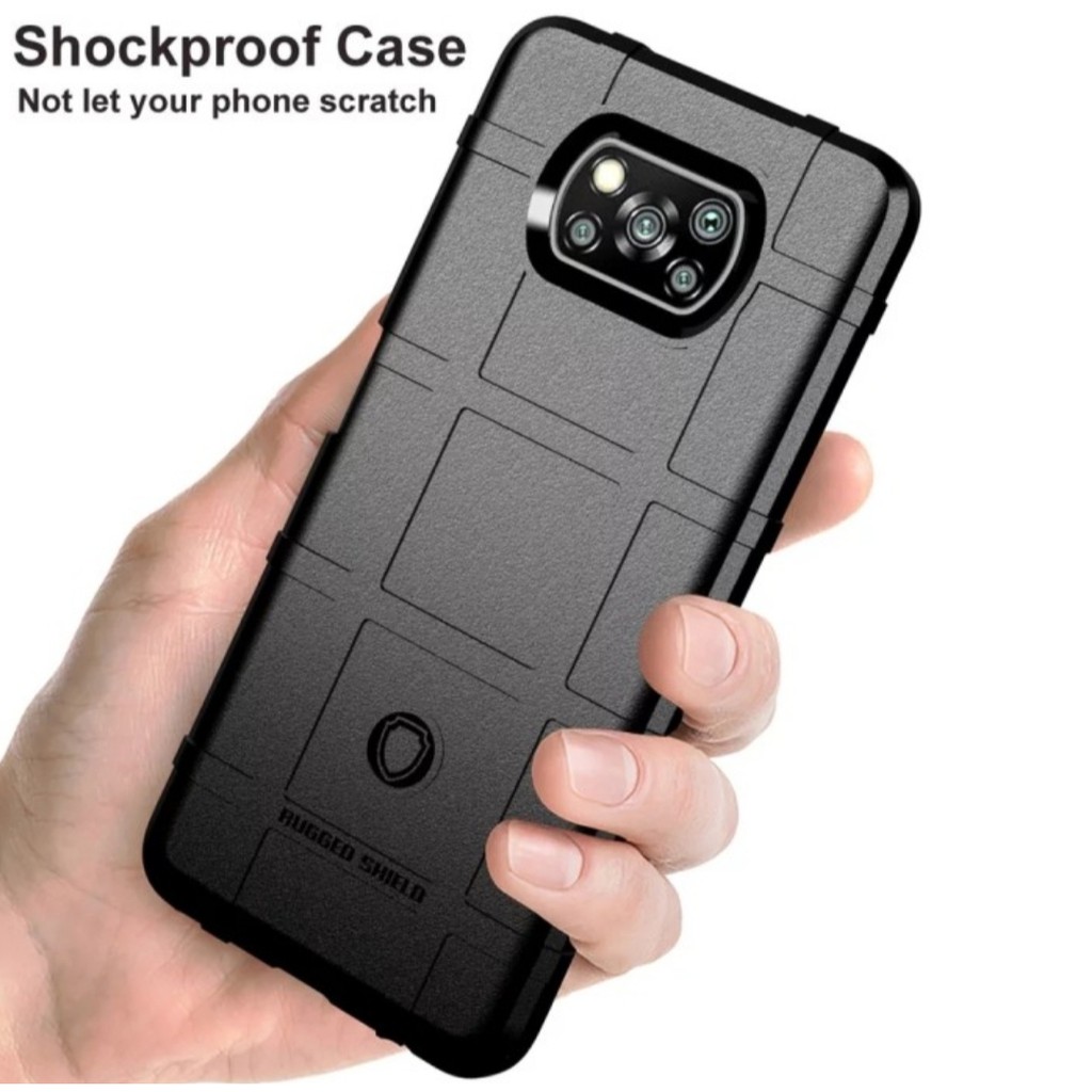 Rugged Shield Armor POCO F3 F2 F4 X3 PRO X5 M3 MI4 PRO Xiaomi 12 Lite pro mi 11 lite redmi note 11 pro 10a 10c  Case casing cover