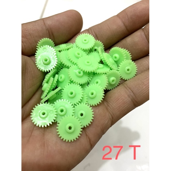 Gear Tamiya 27T isi 10 Gear Langsung Gir Tamiya Gear Dinamo Gir 27 T