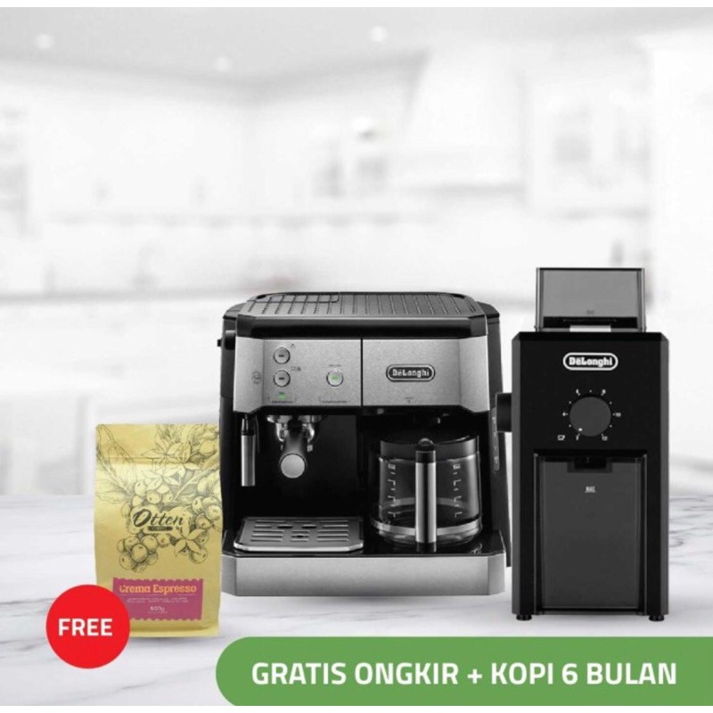 

Bundle DeLonghi Free Coffee 6 bulan - Combi BCO421.S