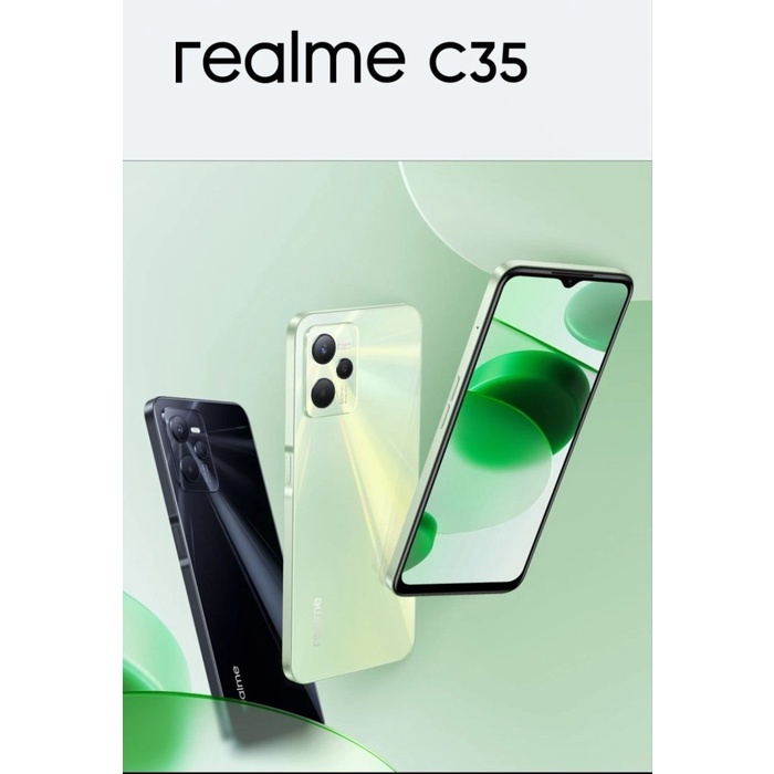 REALME C35 4/64 4/128 Ram 4GB Internal 64GB 128GB Garansi Resmi