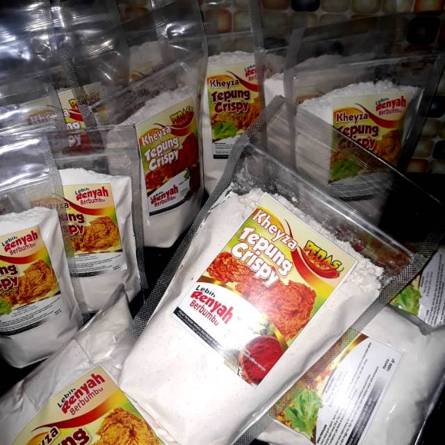 

Kheyza tepung crispy (pedas)