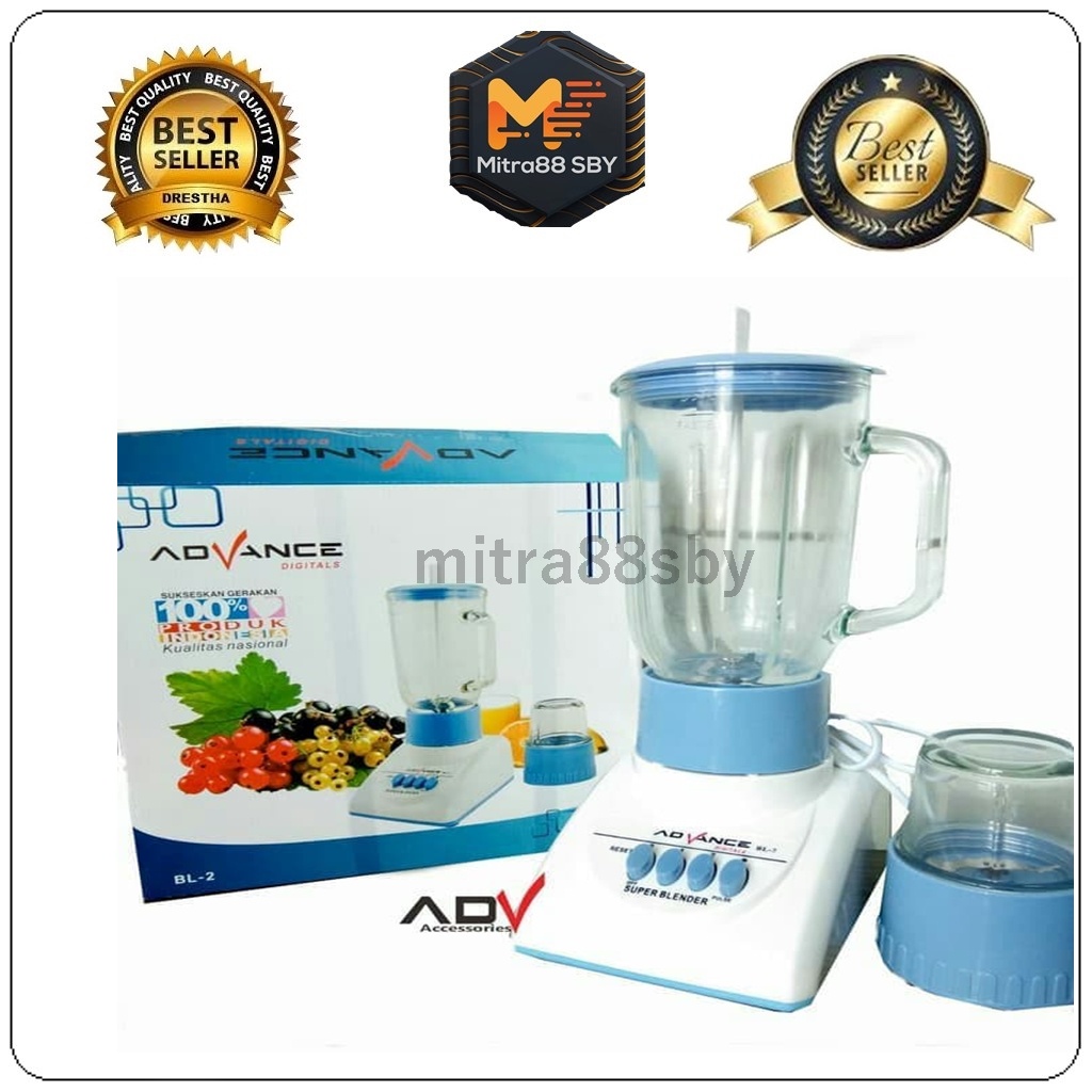 mitra88sby Blender kaca National Matsunichi  3 IN 1 Kapasitas 1 Liter