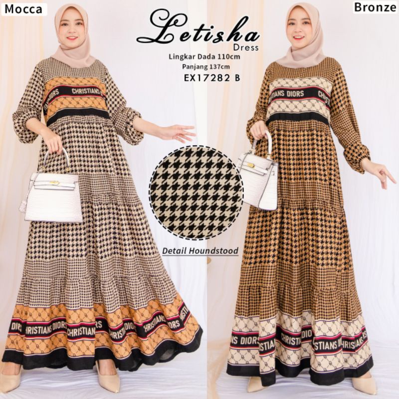 gamis extu premium cristian dior kekinian viral