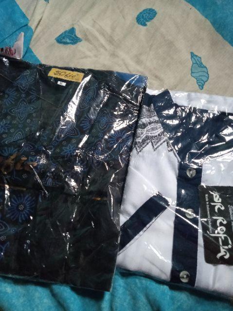 Promo Kemeja Pria Motif Emoji / Lengan Pendek