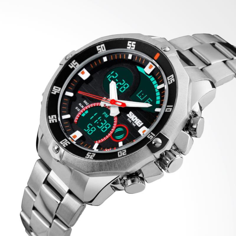 Jam SKMEI 1146 Ori Premium Silver