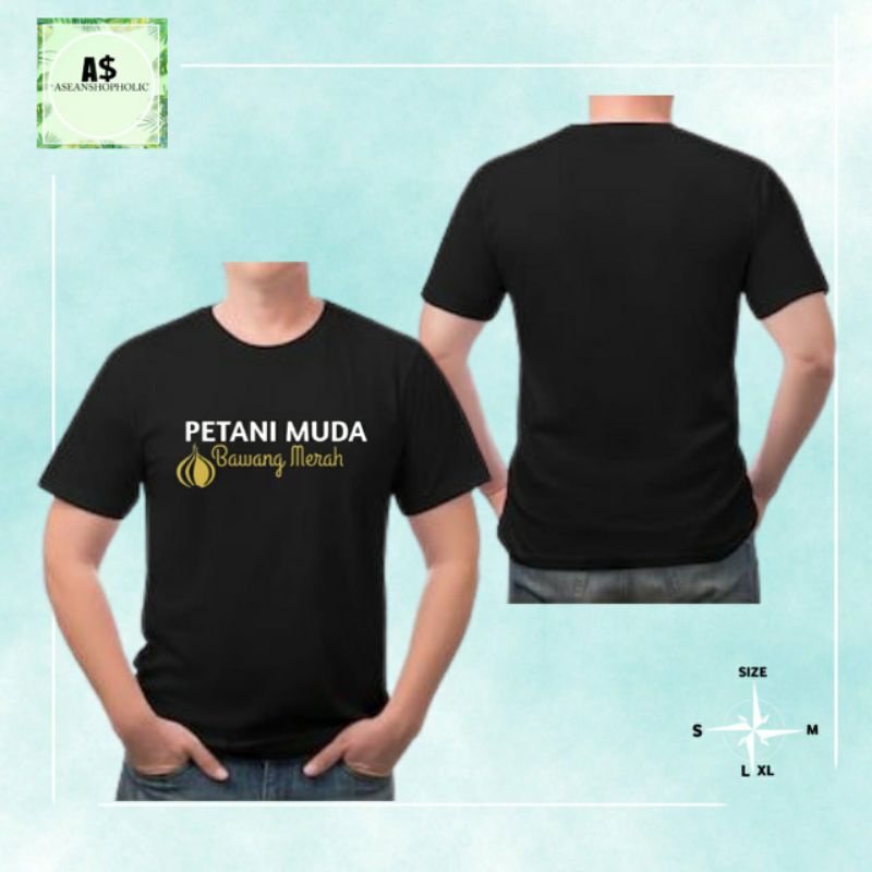kaos baju petani muda bawang merah kaos petani