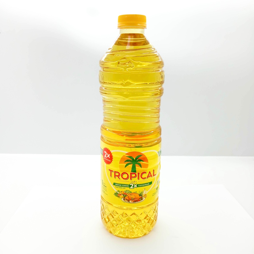 

MINYAK GORENG TROPICAL KEMASAN BOTOL 1 Liter