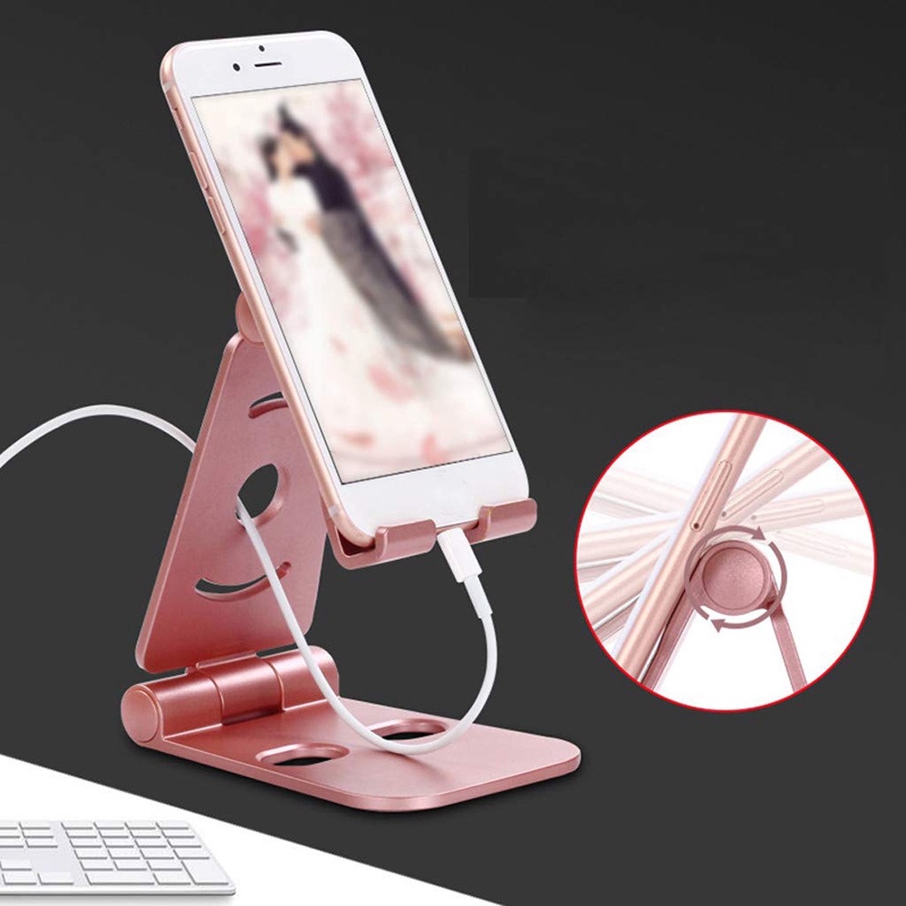 Universal Desk Tablet Mobile Phone Holder Portable Foldable Swivel Stand Mount for iphone Huawei