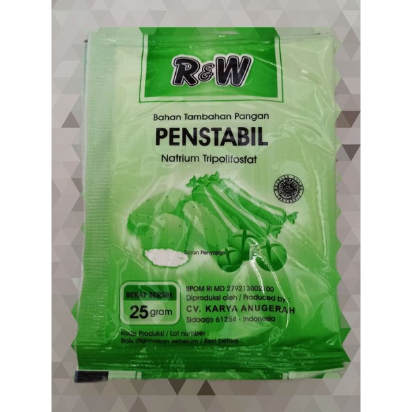 Penstabil / Pengenyal Makanan Rajawali RW