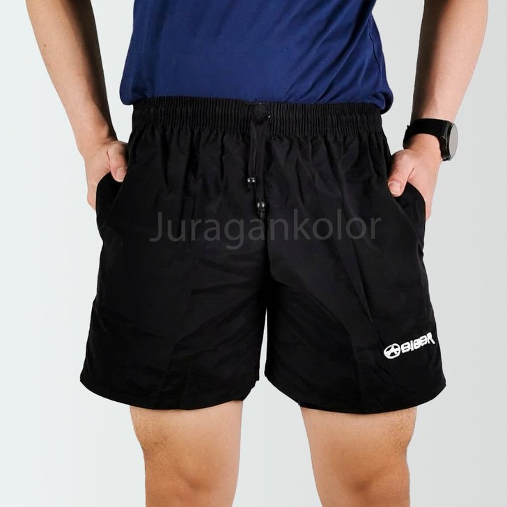 Celana Pendek Pria Kolor Polos Dewasa Santai Dalaman Boxer 52 -BR.52