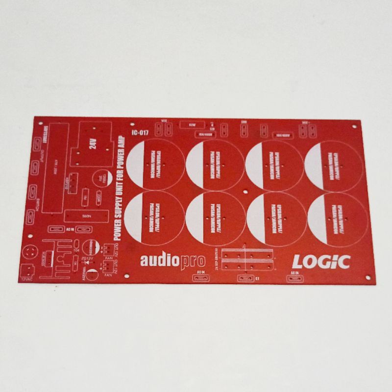 PCB PSU 8 Elco Plus Softstart LOGIC