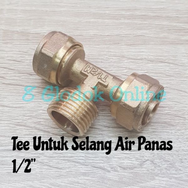 Berkualitas Jual Selang Luar Tee  Panas Selang Tee Sok Drat Panas Air Air