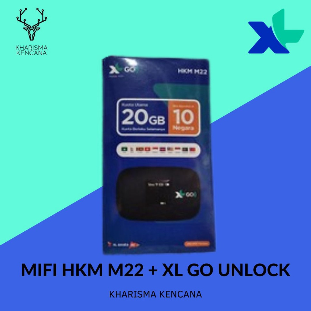 MIFI HKM M22 + XL GO UNLOCK