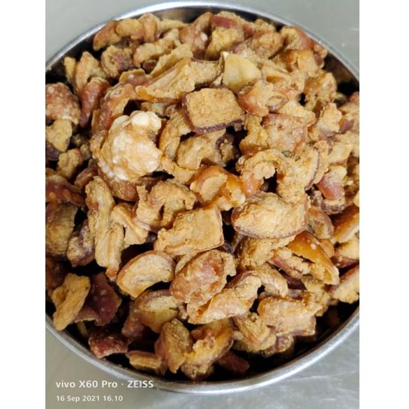 

[KODE 0CCGA] kerupuk kulit babi/cu jiu ca jiu nong/kerupuk kulit samcen/kerupuk kulit babi siap goreng 300.grm