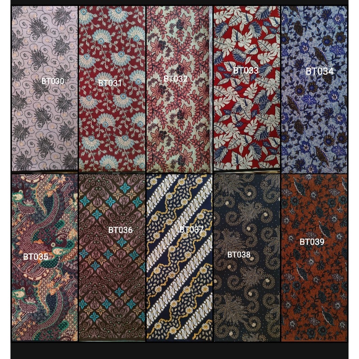 BT 005 kain batik terbaru jual meteran rollan harga per setengah meter  happychild