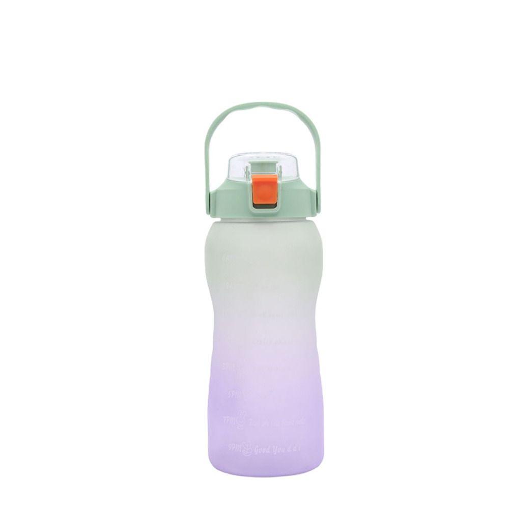 R-FLOWER Water Bottle Gym Botol Olahraga Motivasi Extra Besar