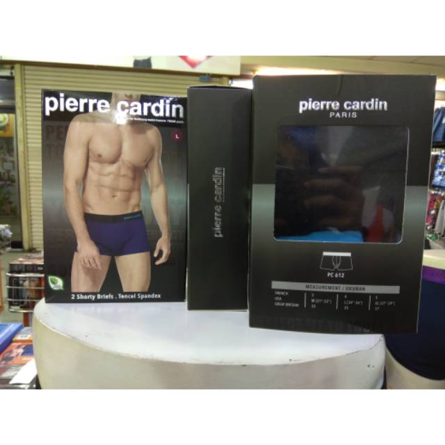 Boxer terbaru ! Piere cardin 612 isi 2 pcs diskon terhangat!!