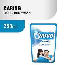 NUVO SABUN MANDI ANTI BAKTERI REFILL 250 ML ISI ULANG SABUN NUVO SABUN MANDI