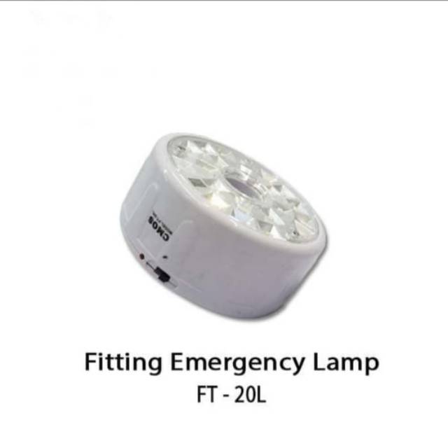 Fitting Lampu Emergency merk CMOS