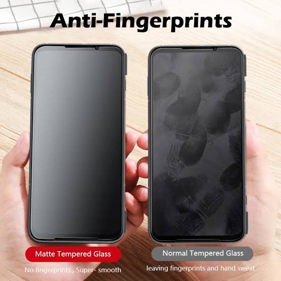 (New Seller) OPPO Reno 6 4G/Reno6 5G/Reno 5/Reno5 F/5F/Reno 4/Reno4 F/4F/Reno 3/Reno3 PRO/Reno 2/Reno2 F/2F Tempered Glass Black AG Anti Glare /Tempred KACA Anti Minyak=OIL-OILS - Matte Doff/Hitam Mate Ngedoff / Tempered Tidak Ber CAP JARI Tangan/ 3PRO i