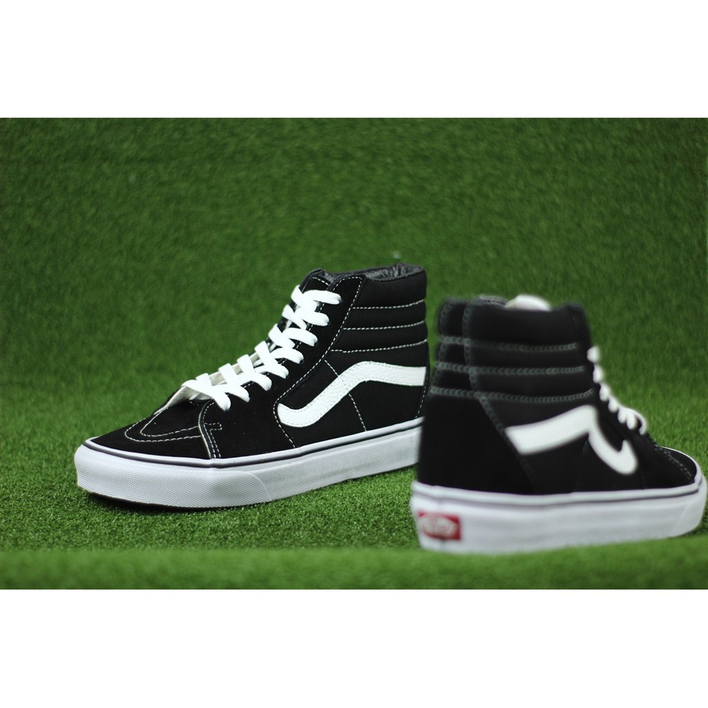 SEPATU CASUAL VANS SK 8 HIGH S (BLACK WHITE ) 39-44