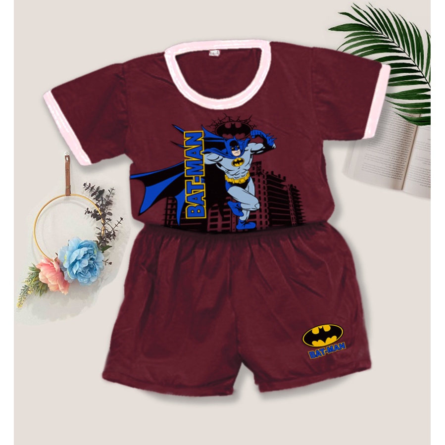 VF - Setelan Anak Laki Laki Karakter / Setelan Kaos Anak Laki Laki 1-7 Tahun PART 2