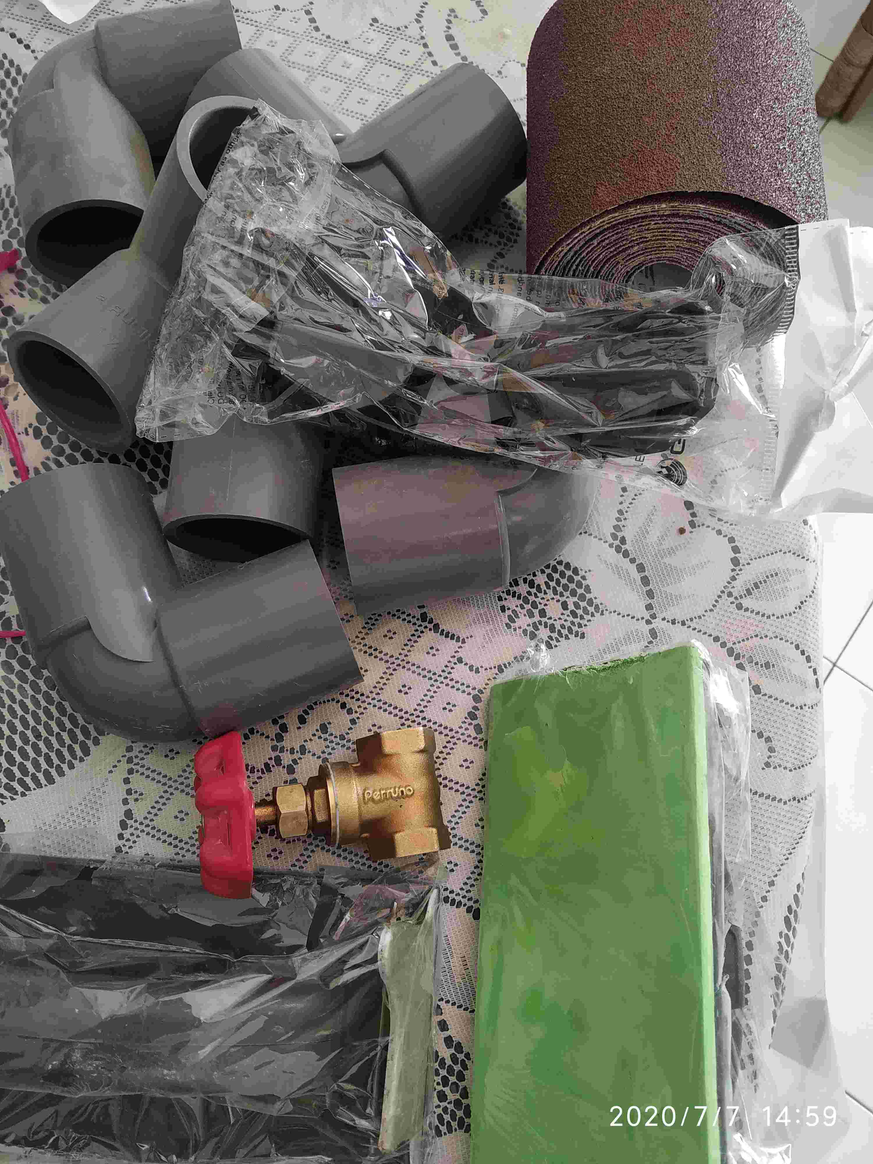 Rucika Keni Polos / L Elbow Pvc 1 - 1/4 Aw