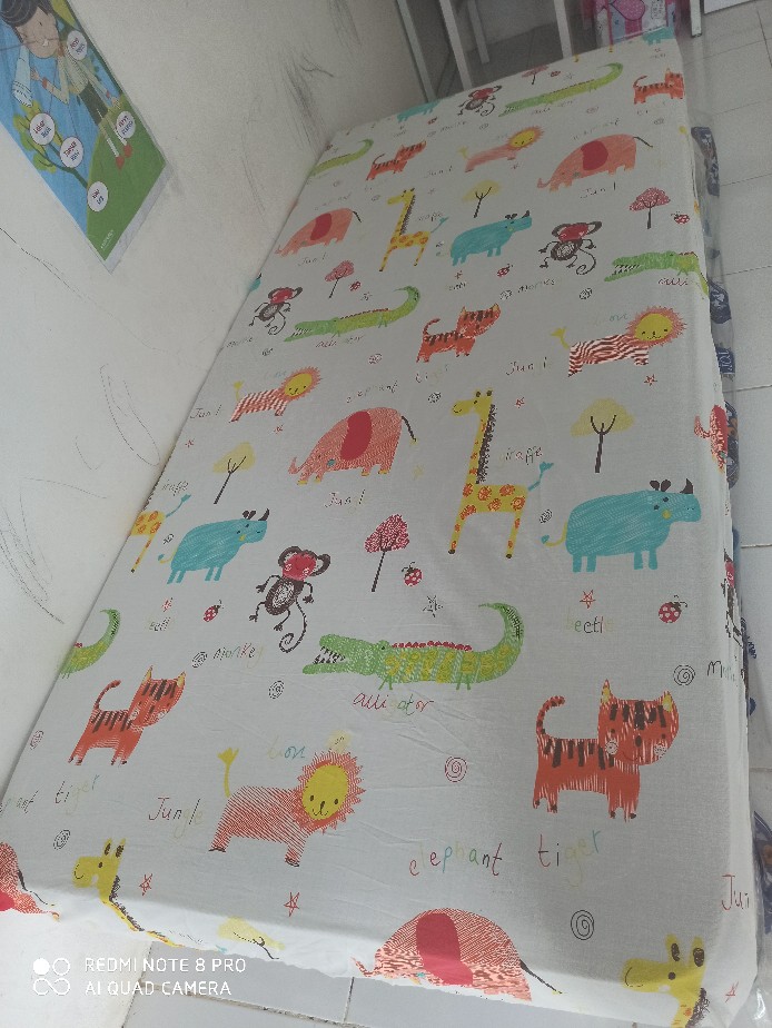 Sprei Motif Animal Motif Anak-anak Katun Lokal Premium Uk Single Queen & King Ki