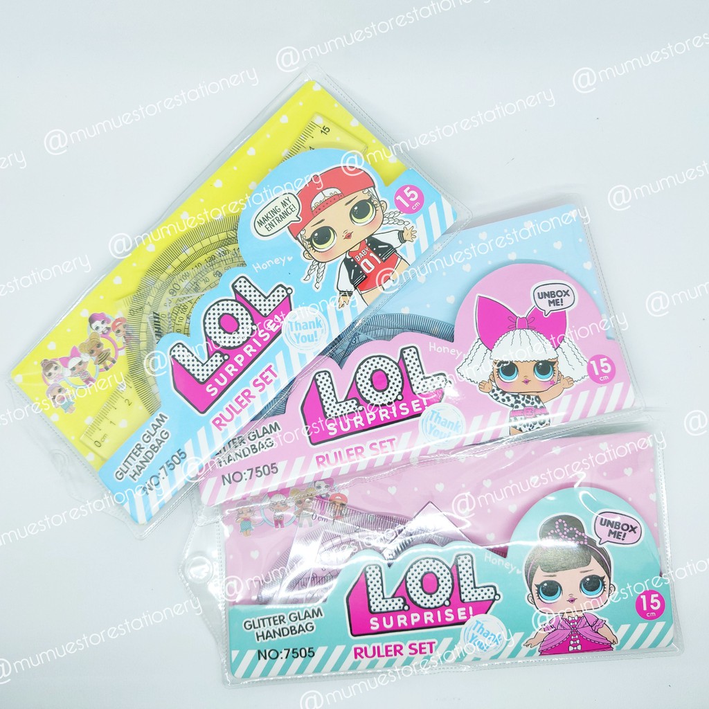

Penggaris LOL SET/ Penggaris set /penggaris lucu / PENGGARIS LOL