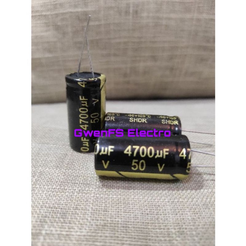 ELCO 4700UF 50V Elko 4700 UF 50 V MAX