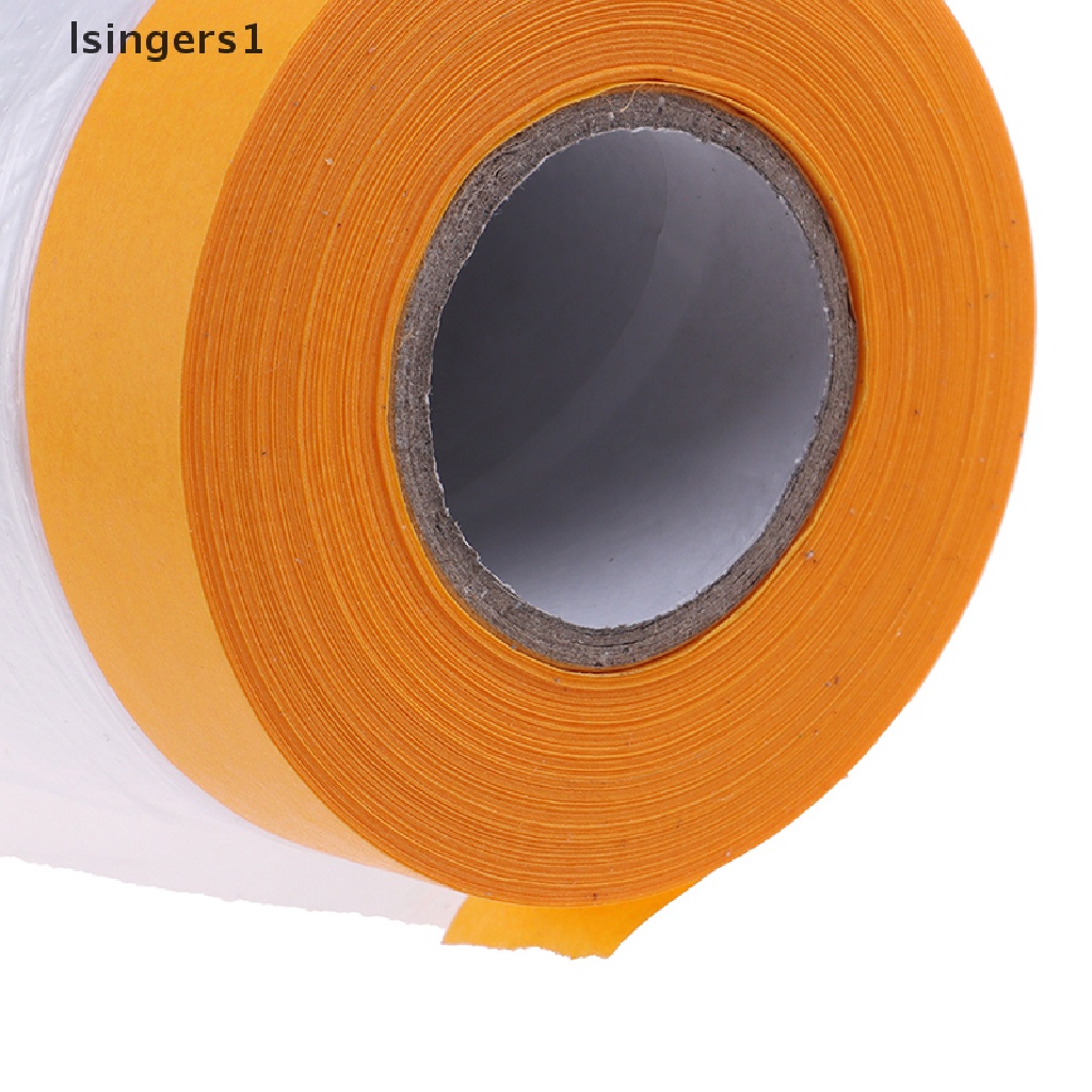 (lsingers1) 20m Stiker Film Masking Tape Pelindung Untuk Melukis
