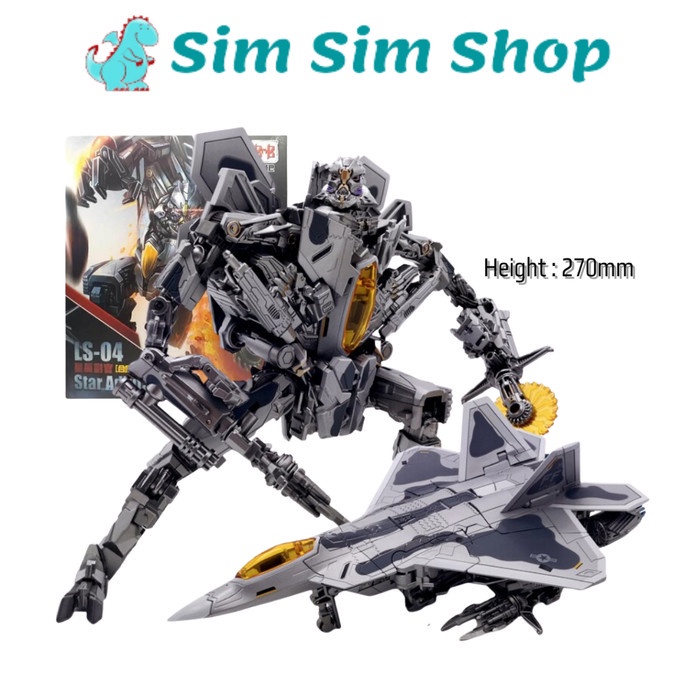 Robot Transformers Deformation Toy LS 04 Star Adjutant Starscream