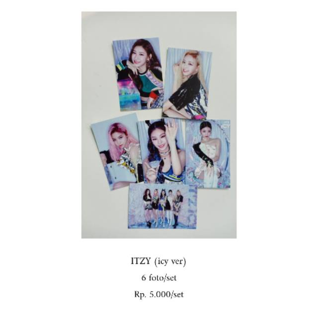 READY / COD - PHOTOCARD ITZY IT'Z ME PC ITZY WANNABE PHOTO CARD ITZY IT'Z ME WANNABE POLAROID ITZY M