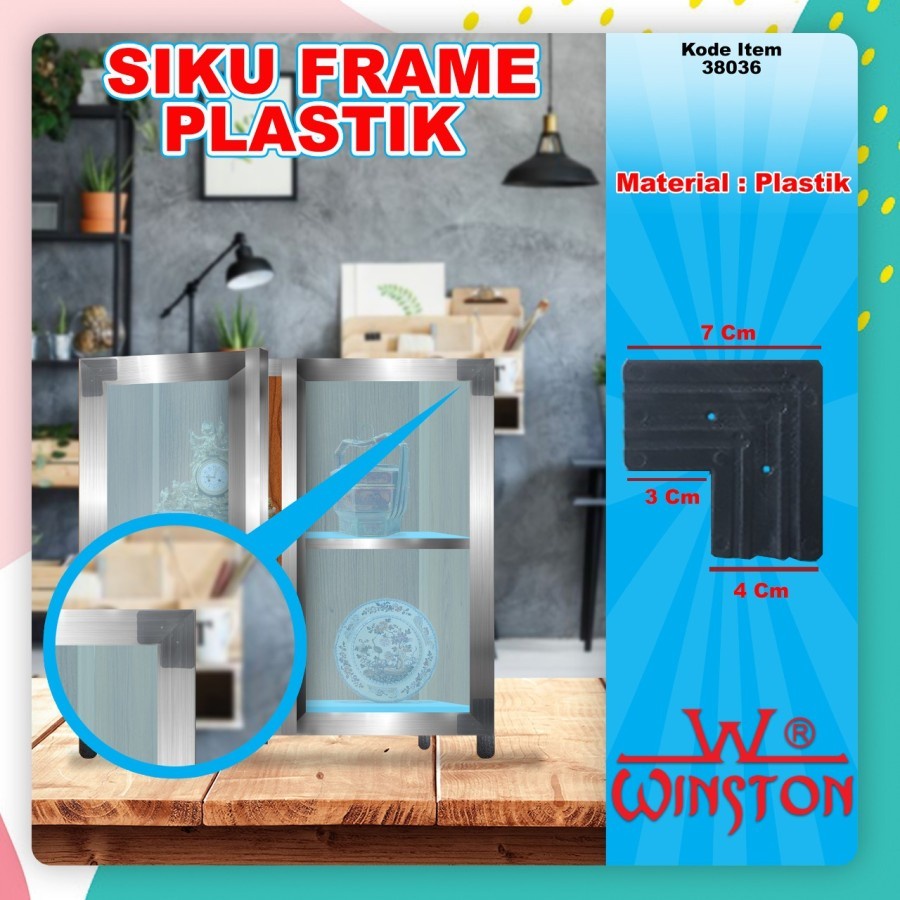 SIKU FRAME PLASTIK SIKU CONNECTOR ALUMINIUM FRAME