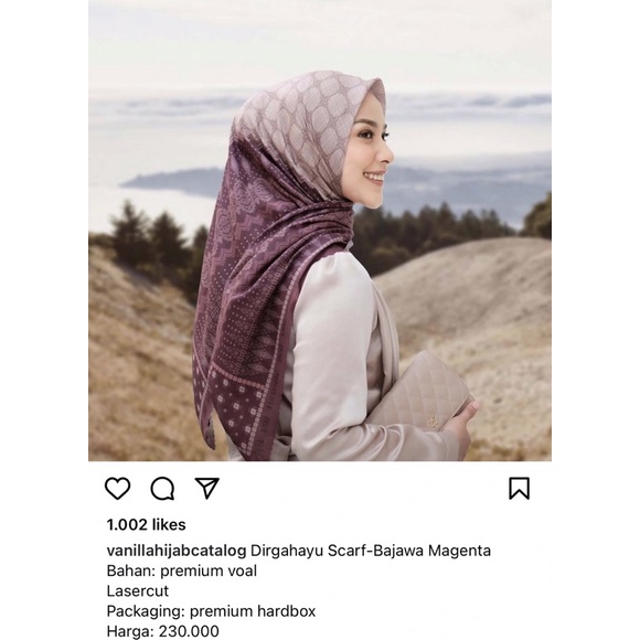 Dirgayahu scarf bajawa magenta