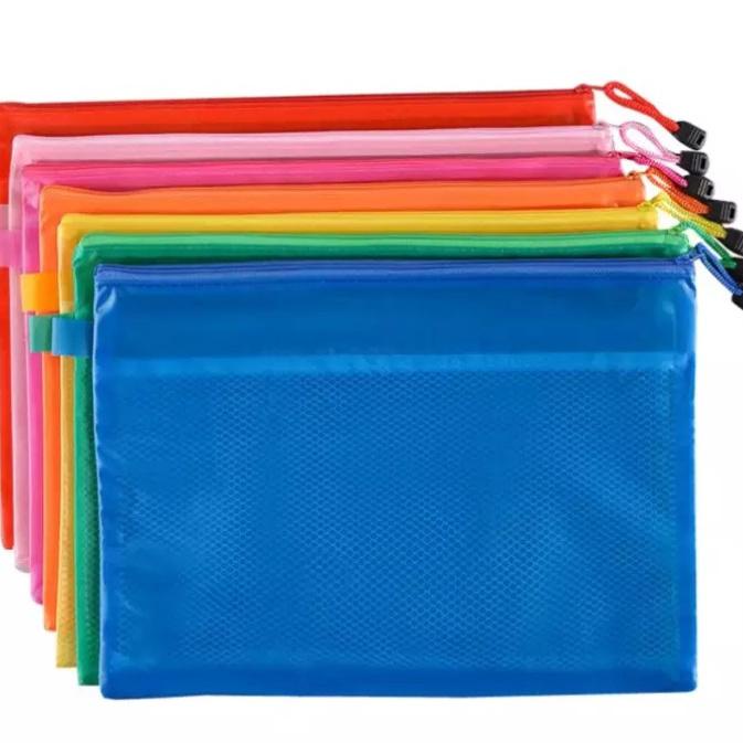 

[ORC➱] File Folder Penyimpanan Dokumen Resleting / Map Warna B4, A3 95 (Terbatas)