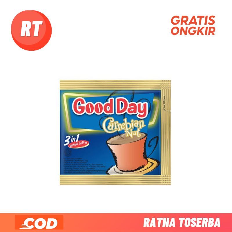 

Kopi Good Day Sachet 20 Gr Mochacino Chococino Carrebian Nut Original