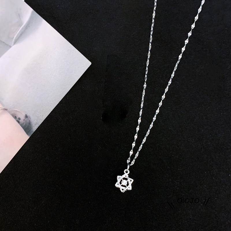 Kalung Rantai Klavikula 2021 Desain Niche Untuk Aksesoris Wanita / Musim Panas ol2