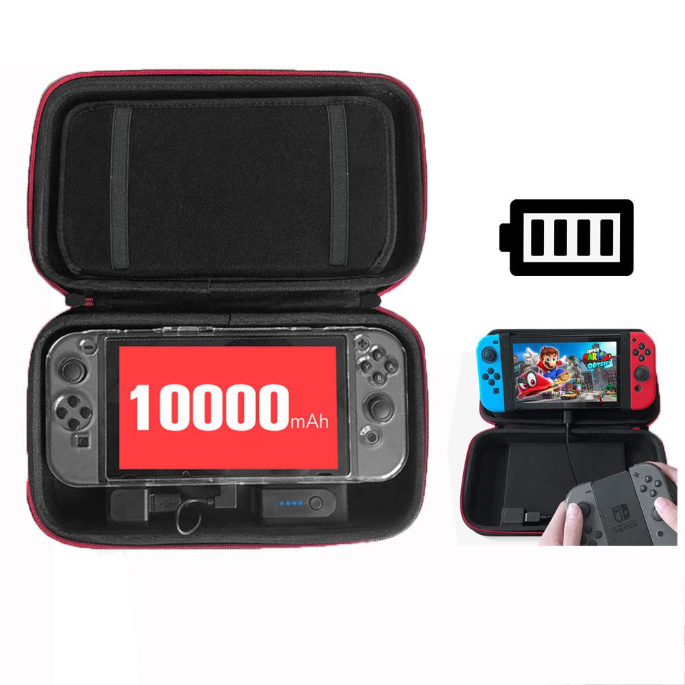 nintendo switch case with battery