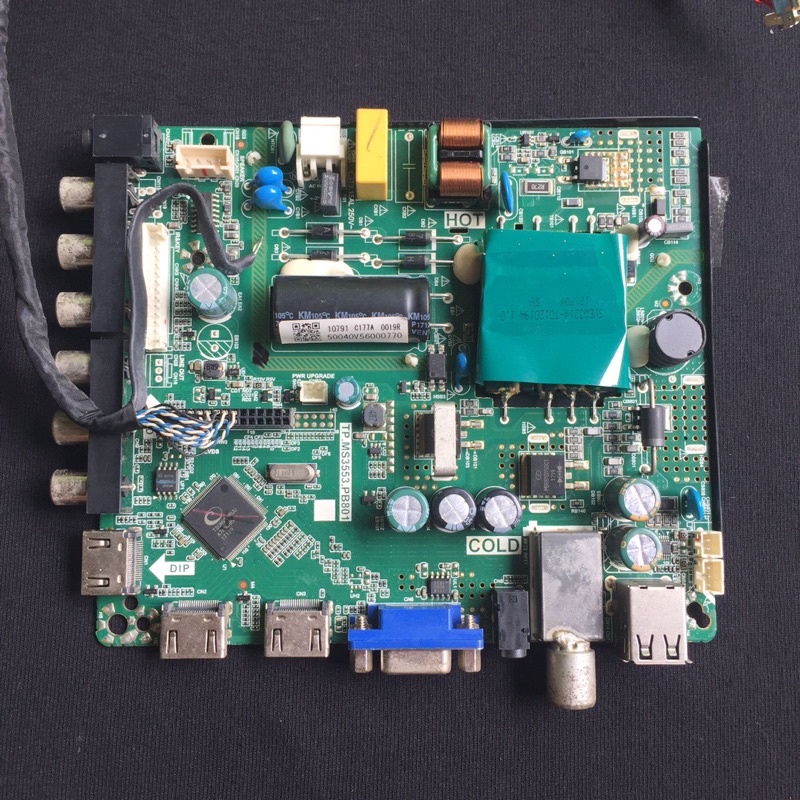 MB - MAINBOARD - MESIN TV SANYO AQUA LE32AQT6500 - 32 AQT 6500 - 32 AQT - 32AQT - 32