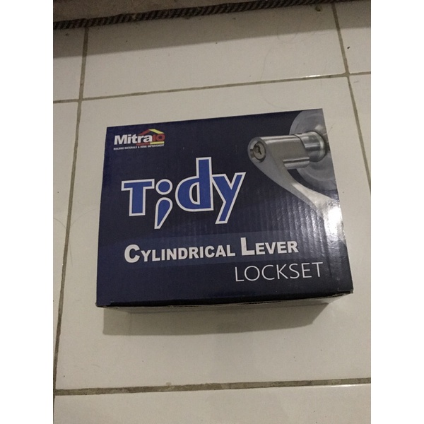 handle kunci pintu kamar mamdi ” cylindrical lock set tidy”