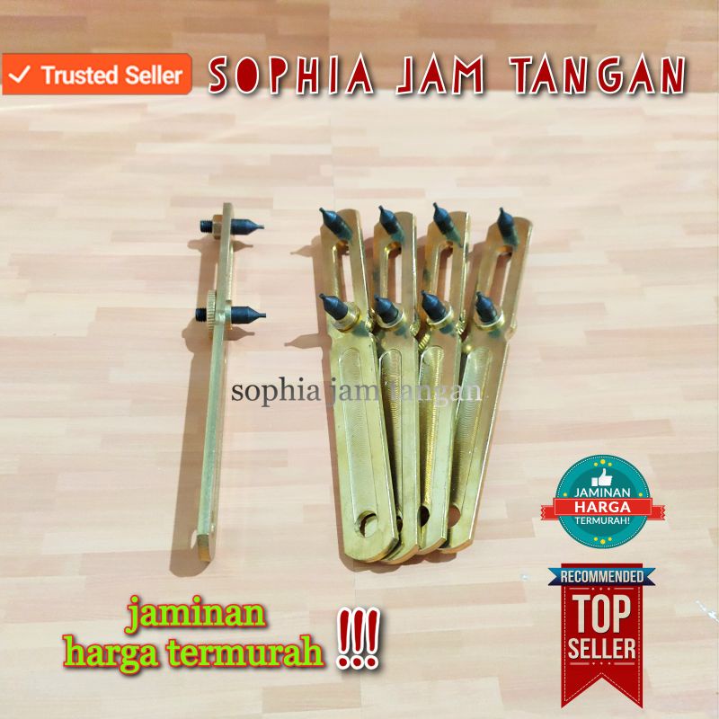 [ BISA COD ] Alat Pembuka casing belakang jam tangan / Spanner Bahan Stainless Steel / ENGKOL JAM