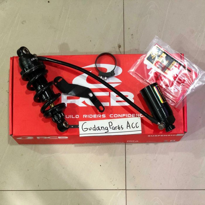 shock rcb db2 line premium black series 229mm honda sonic rs 150r