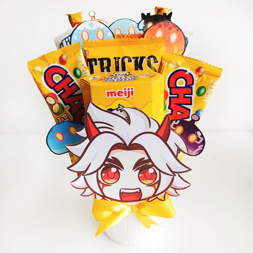 

Hampers Snack Paket Gift Box Kado Ultah Character Arataki Itto GI