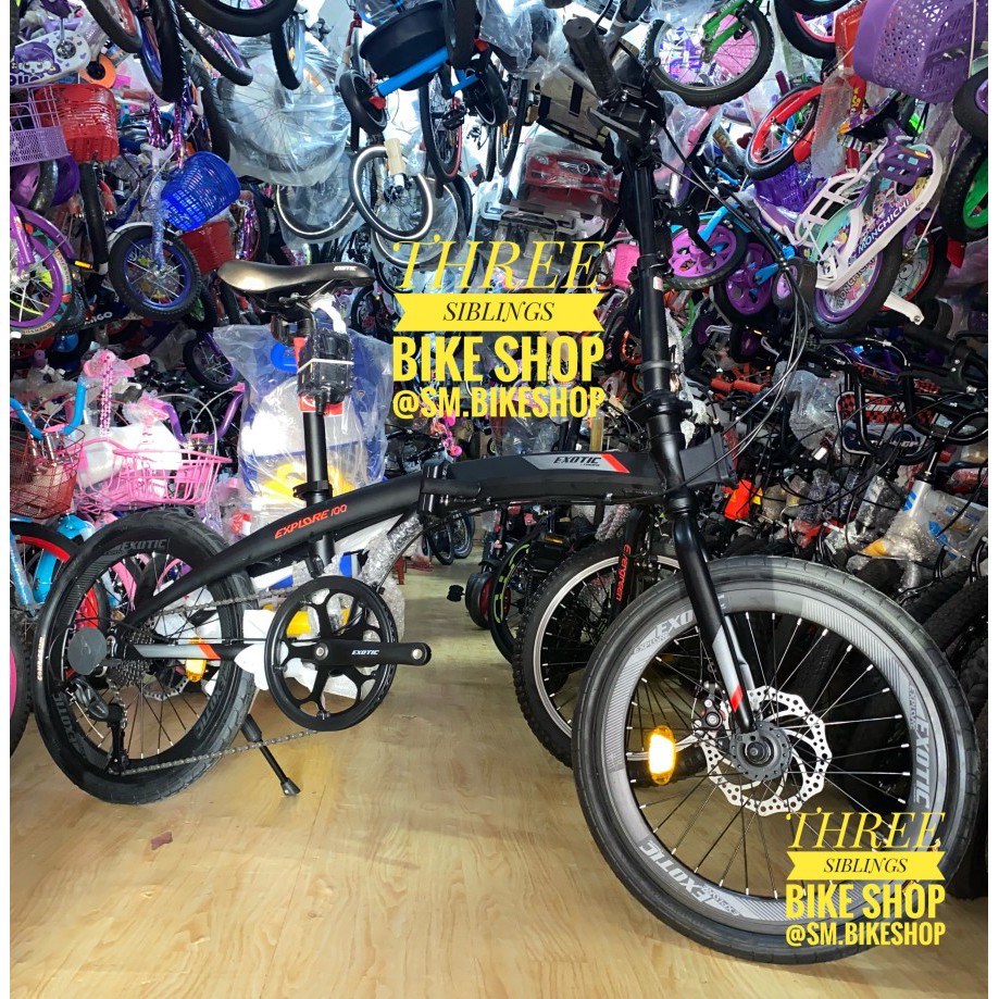 SEPEDA LIPAT EXOTIC EXPLORER 100 20 INCH SENSAH 8 SPEED