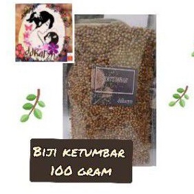 

1 ons/100gr Biji Ketumbar Hitam Premium/black coriander seeds